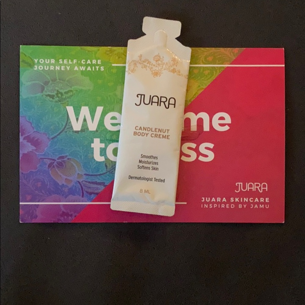 Juara Skincare - candlenut body creme sample